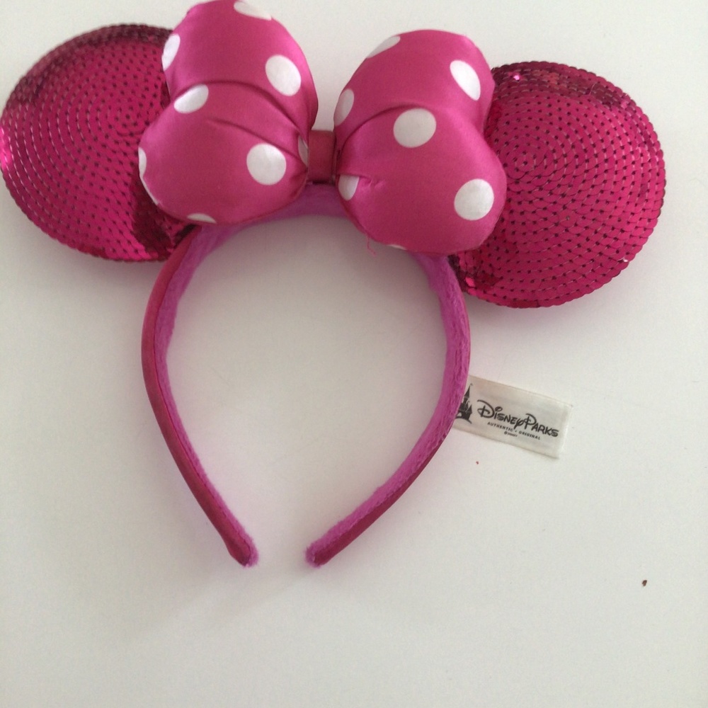 Pink Mini Mouse Headband